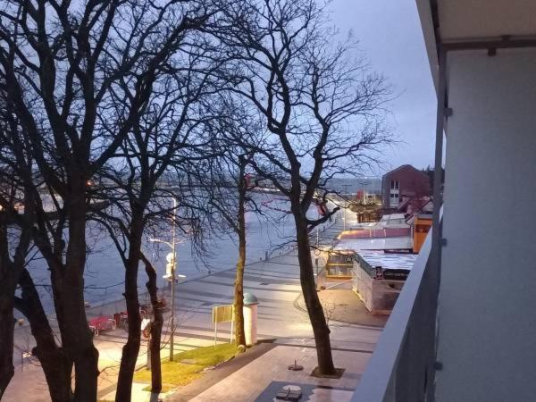 Apartament Z Widokiem Na Morze I Port Mrzeżyno 外观 照片